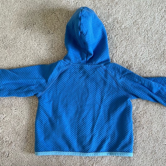 Hanna Andersson Quilted Hoodie Airplane Monkey 70 with pants and XS hat - Picture 5 of 6